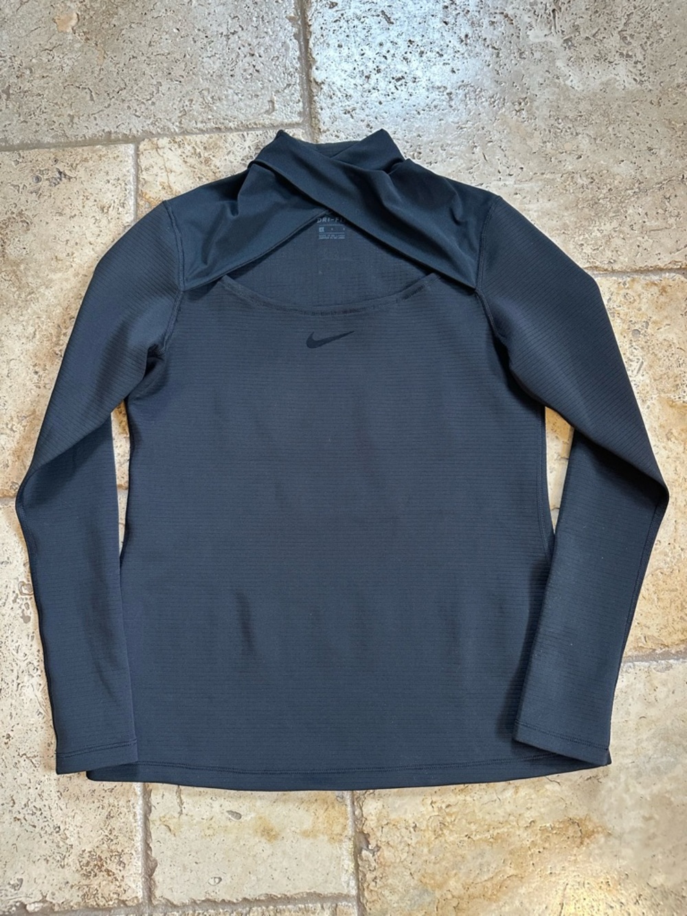 Nike Black Long Sleeve Performance Top